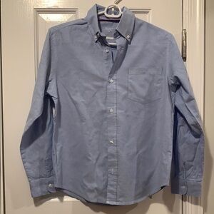 Boys French Toast Blue Button-Down Shirt. Size 14